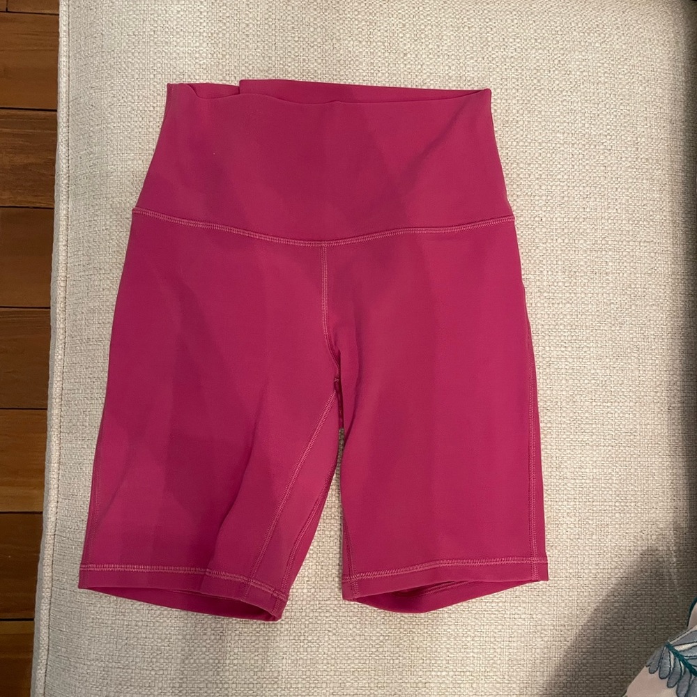 Lululemon Align High-Rise Short 8” in Pink Lychee